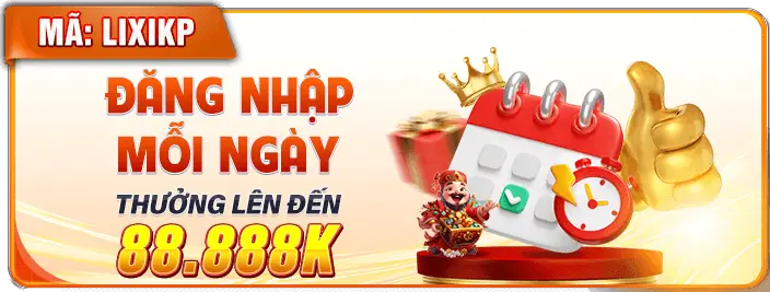 khuyến mãi đăng nhập mỗi ngày KP88